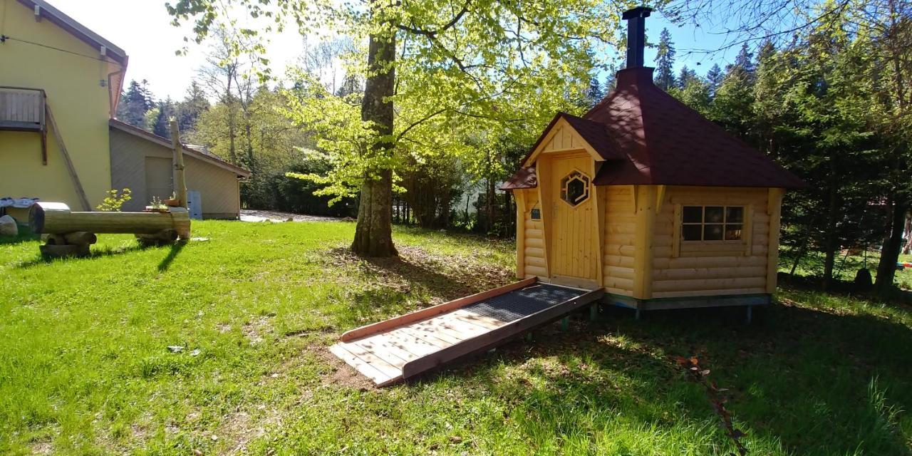 جوراردُميه Chalet De Martimprey - Chalets - Gites - Chambres D' Hotes Et Spas المظهر الخارجي الصورة